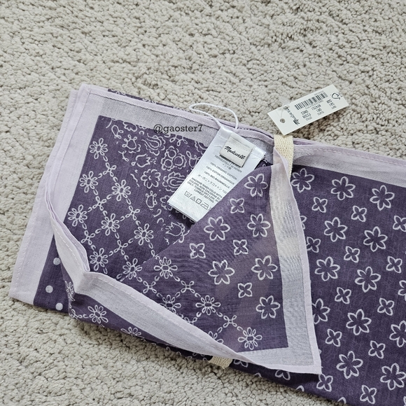 Madewell Organic Cotton Bandana - Picture 6 of 6